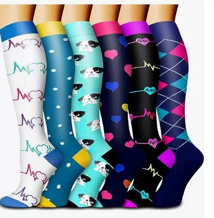 Vibrant Compression Socks