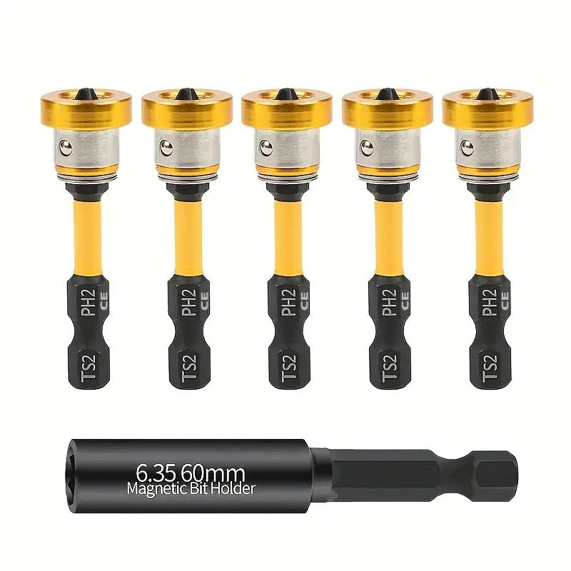Magnetic S2 Steel Screw Bits