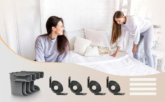 🔥4-Pack Universal Heavy-Duty Bed Sheet Holder Straps No-Slip Peace of Mind