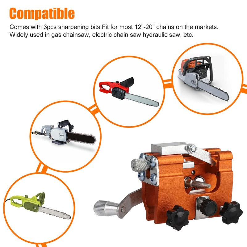 Precision Chainsaw Sharpening Jig