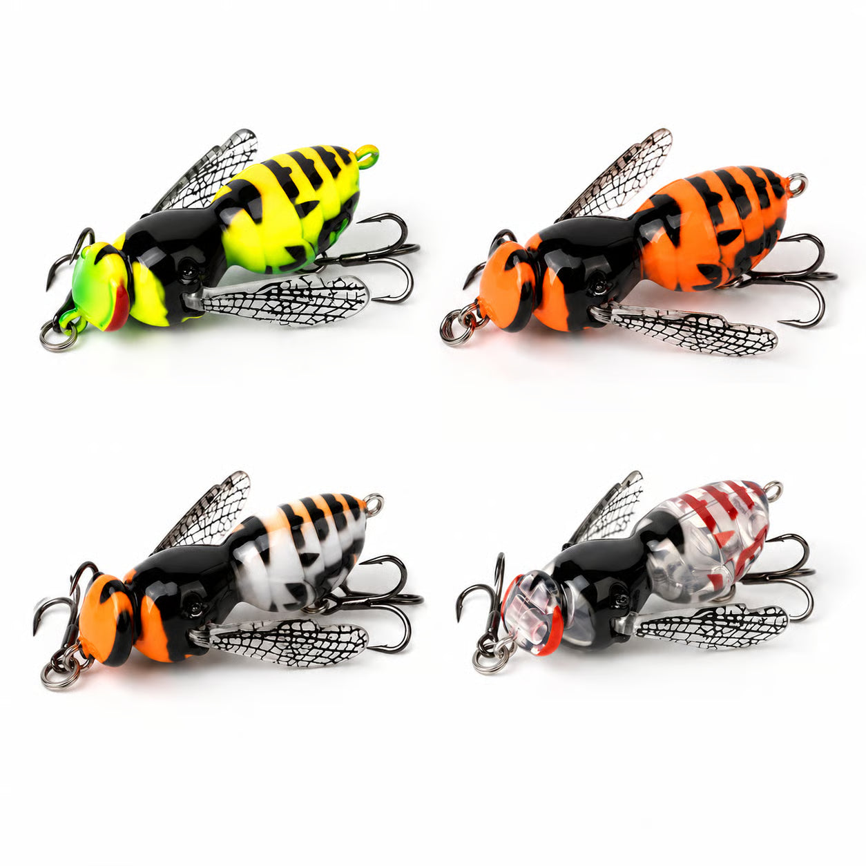 🐝 Bionic Wasp Topwater Lure That Triggers Explosive Strikes