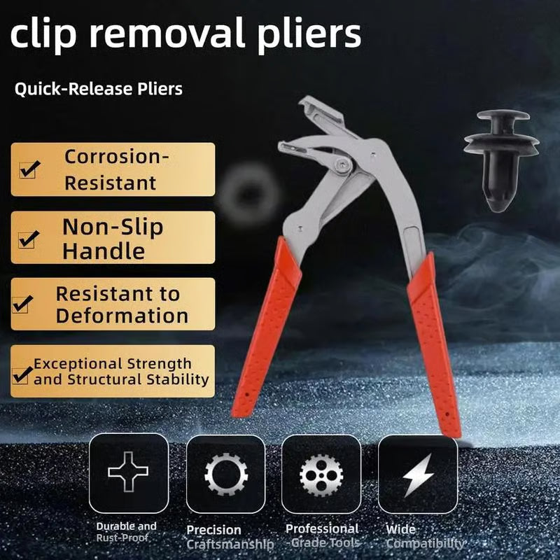 🔥LAST DAY 49% OFF - 🛠️Auto Fastener Clip Removal Pliers