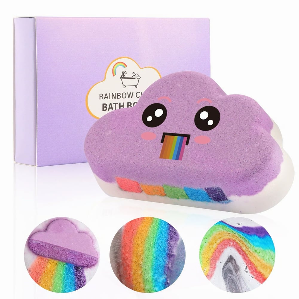 Rainbow Bath Bomb