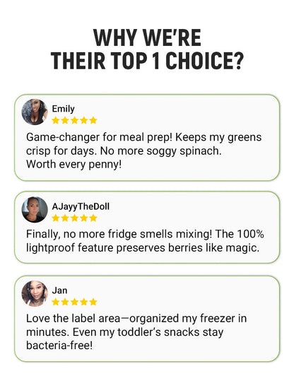 🔥Limited Sale: Buy 2 get 2 free!🍗 🥦Reusable Aluminum Foil Sealable Storage Bags