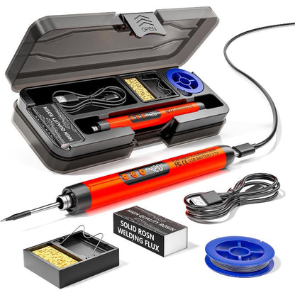 Rechargeable Portable Soldering Kit