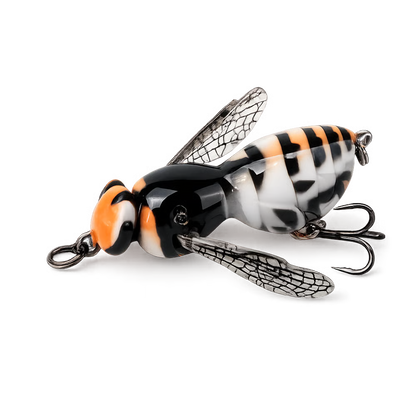 🐝 Bionic Wasp Topwater Lure That Triggers Explosive Strikes