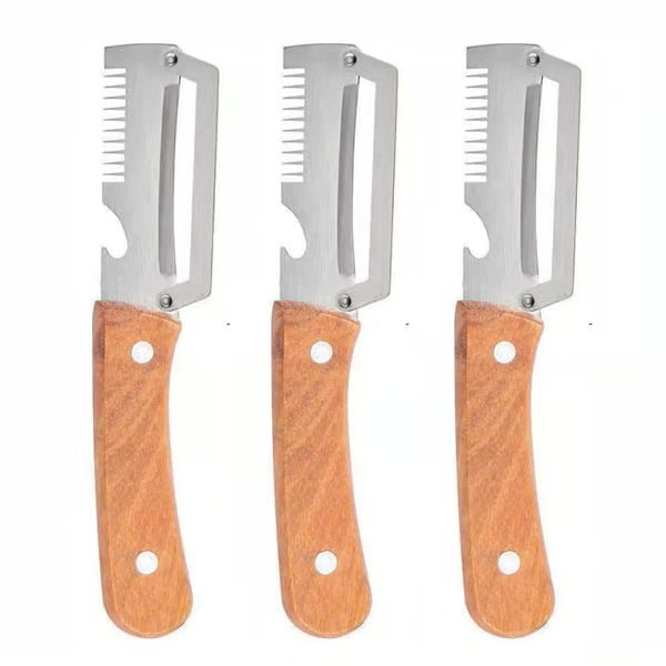 ⭐Kitchen Multi-Function Stainless Steel Thickened Fruit Peeler Knife-hot sale