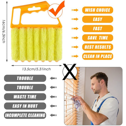 7-Finger Blind Cleaning Brush