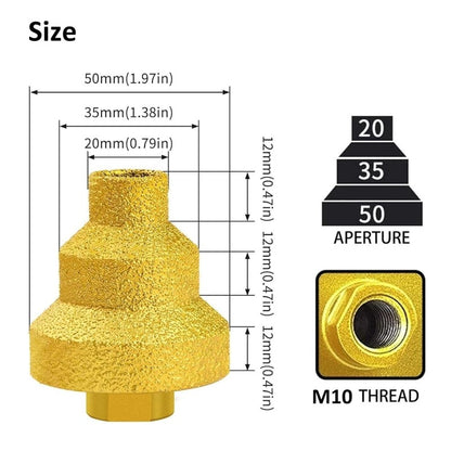 3-Step Diamond Hole Cutter
