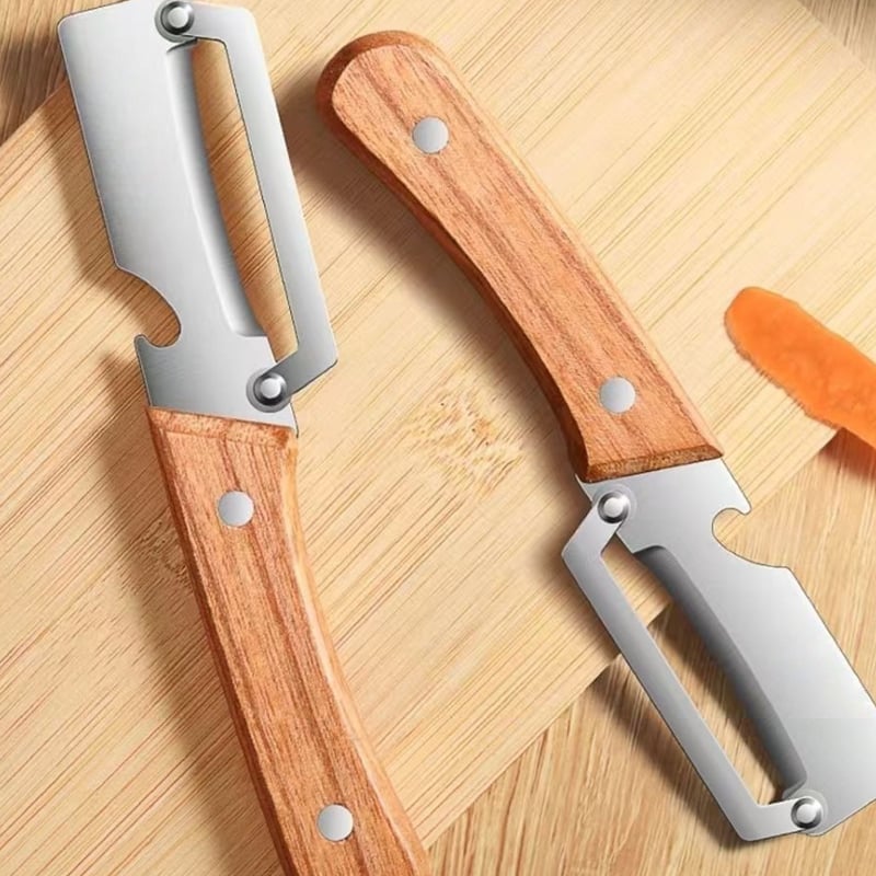 ⭐Kitchen Multi-Function Stainless Steel Thickened Fruit Peeler Knife-hot sale