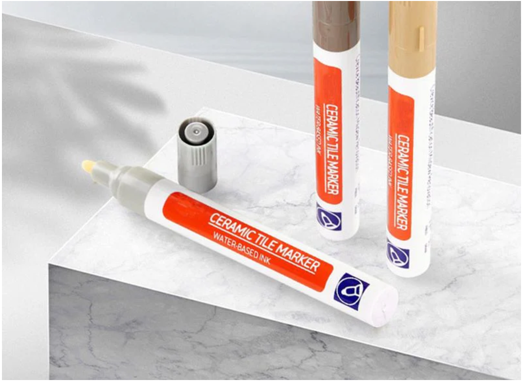 🔥Mold-resistant and waterproof ceramic tile grout pen