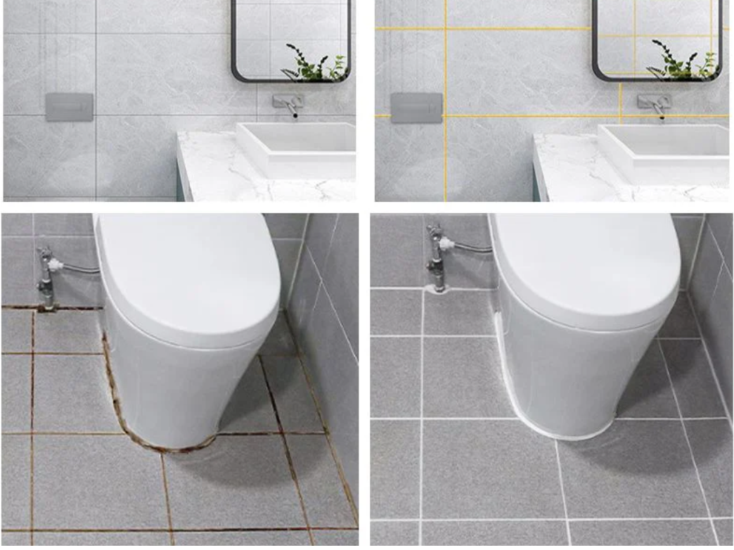 🔥Mold-resistant and waterproof ceramic tile grout pen