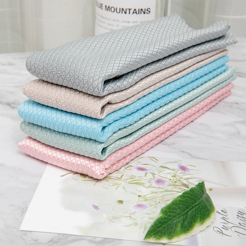 ❤️Hot Sale❤️Absorbent Lint Free Glass Cleaning Cloth