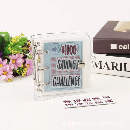 Mini Budget Binder with 25 Waterproof Envelopes