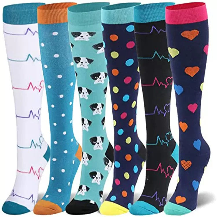 Vibrant Compression Socks