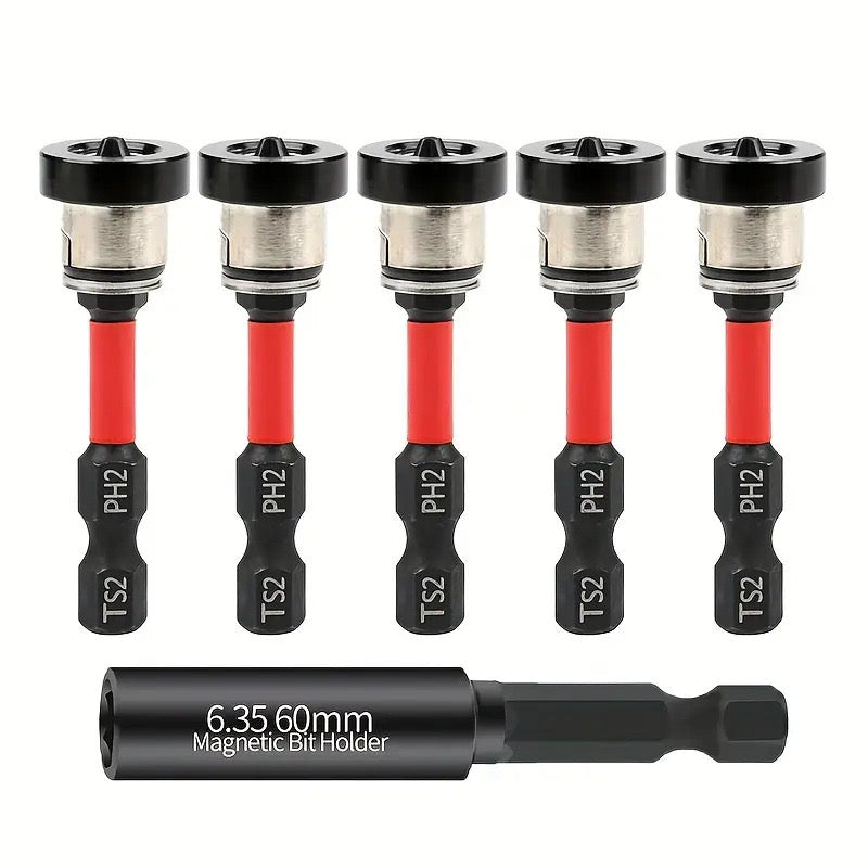 Magnetic S2 Steel Screw Bits