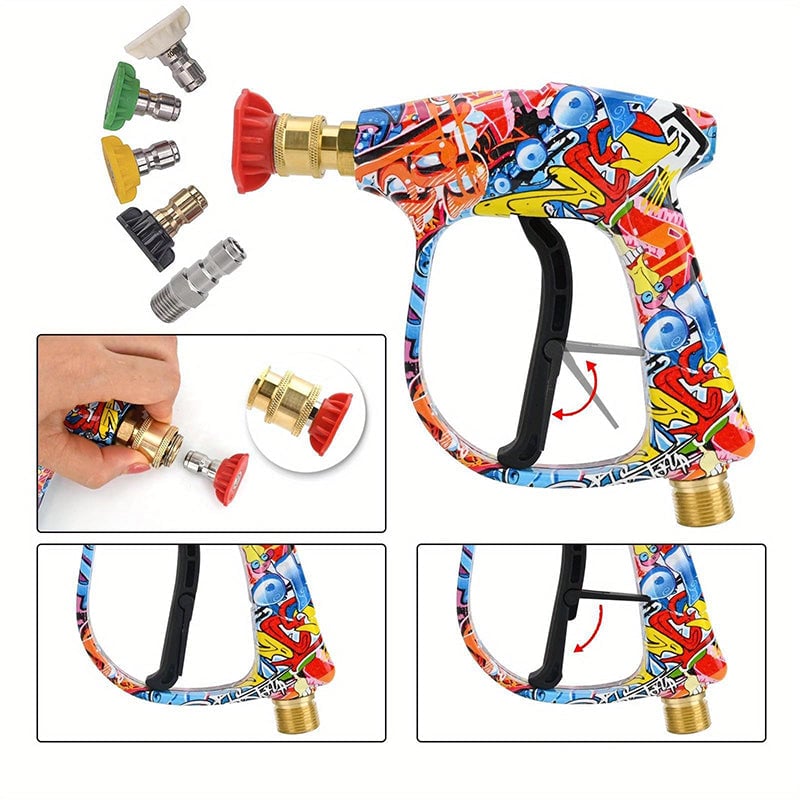 🌟High Pressure Washer Spray Gun Set