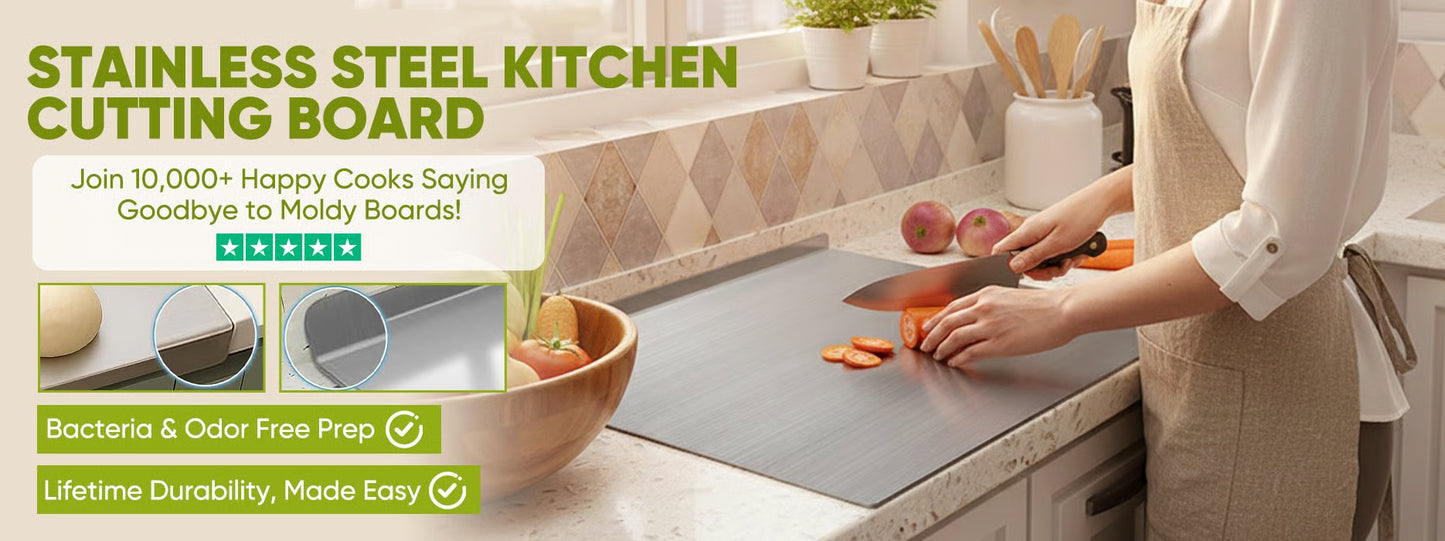 Stainless Steel Kitchen Cutting Board