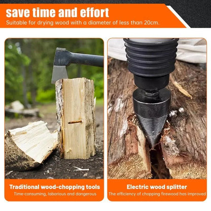 Wood Splitting Drill Bit