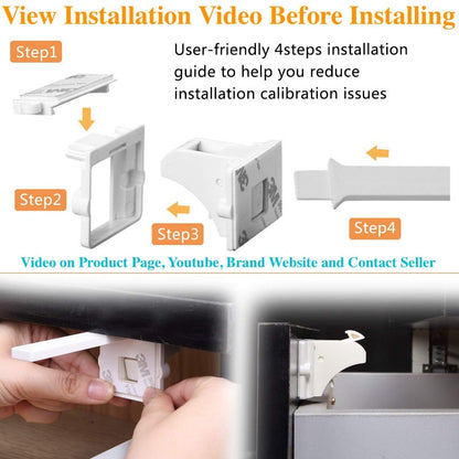 Invisible Child Safety Drawer Locks