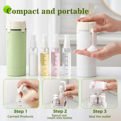 4-in-1 Travel Toiletry Dispenser