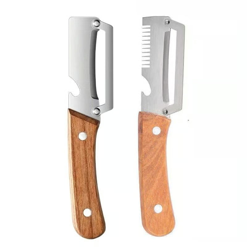 ⭐Kitchen Multi-Function Stainless Steel Thickened Fruit Peeler Knife-hot sale