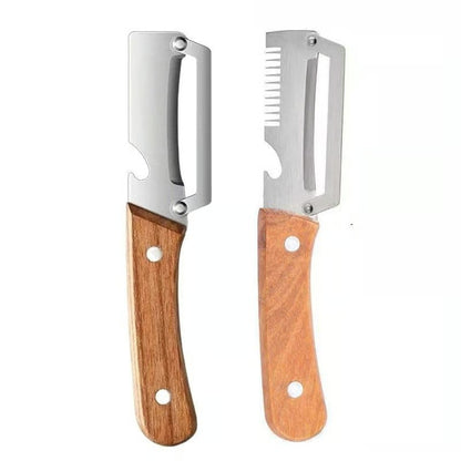 ⭐Kitchen Multi-Function Stainless Steel Thickened Fruit Peeler Knife-hot sale