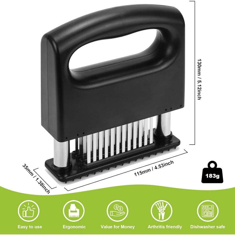 48-Blade Stainless Meat Tenderizer