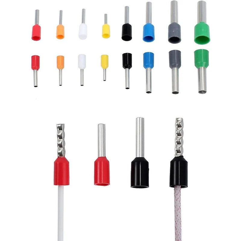 Self-Adjusting Ferrule Crimping Tool Set