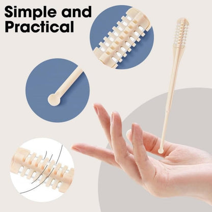 Manual Dual-Ended Rotary Nose & Ear Hair Trimmer