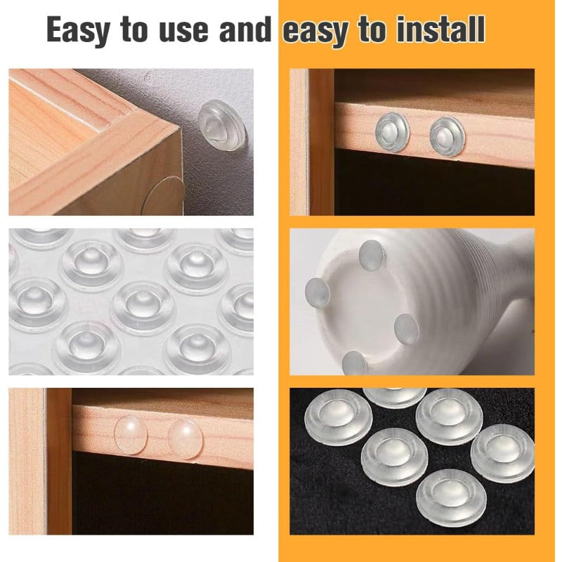 Clear Silicone Furniture Bumpers