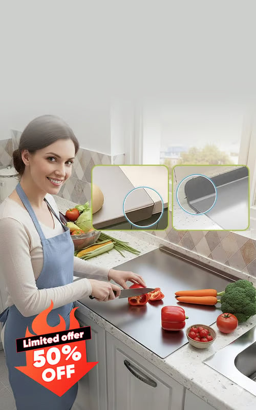 Stainless Steel Kitchen Cutting Board