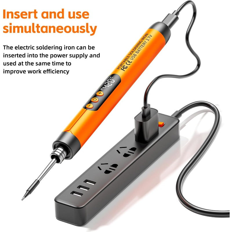 Rechargeable Portable Soldering Kit