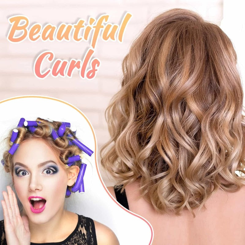 No-Heat Curling Rods Set