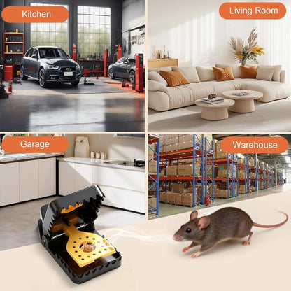 Touch-Free Reusable Mouse Trap
