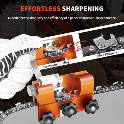Precision Chainsaw Sharpening Jig