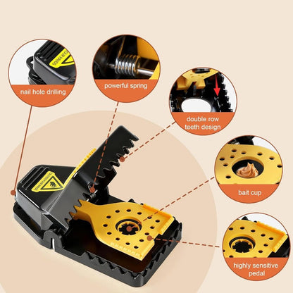 Touch-Free Reusable Mouse Trap