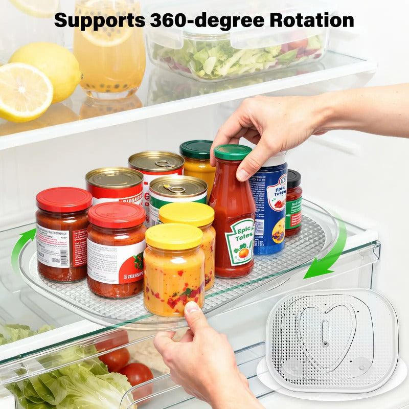 Rectangular Fridge Lazy Susan