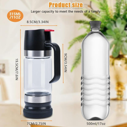No-Drip Glass Honey Dispenser