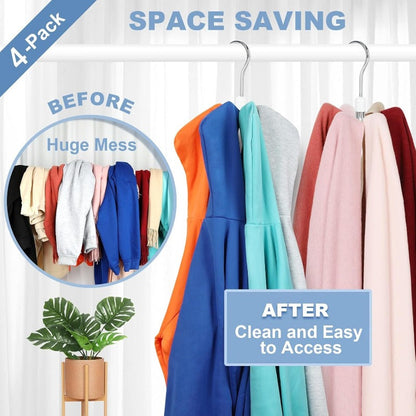 360° Swivel Hoodie & Purse Organizer