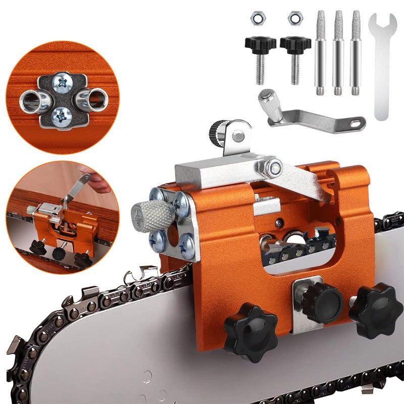Precision Chainsaw Sharpening Jig