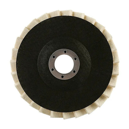 Layered Wool Flap Disc