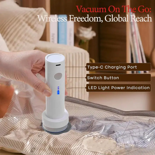 🔥Cordless Travel Vacuum Bag Set