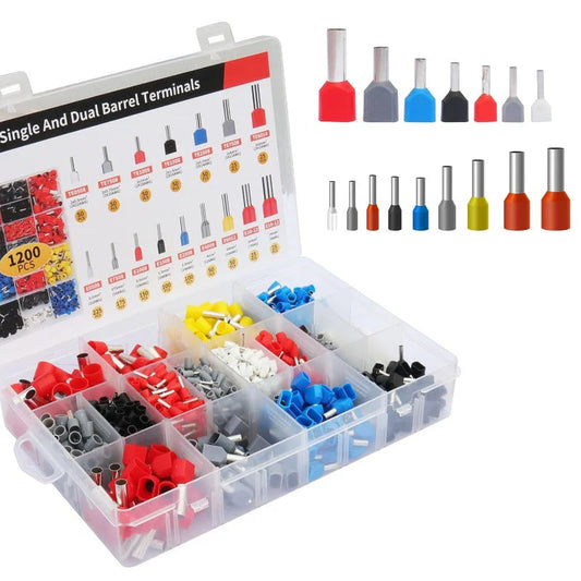 Self-Adjusting Ferrule Crimping Tool Set