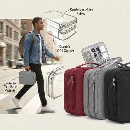 Triple Layer Tech Organizer
