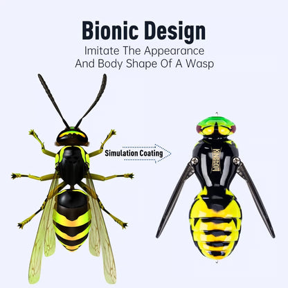 🐝 Bionic Wasp Topwater Lure That Triggers Explosive Strikes