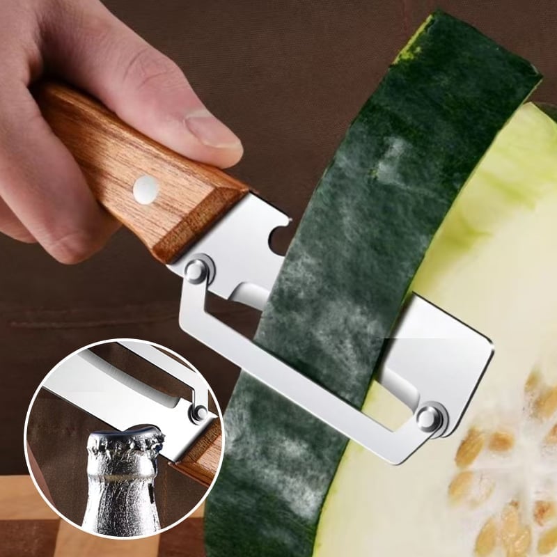 ⭐Kitchen Multi-Function Stainless Steel Thickened Fruit Peeler Knife-hot sale