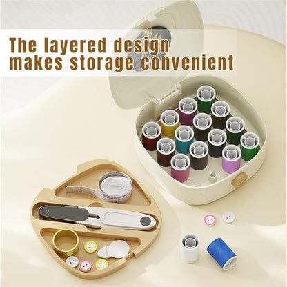 Magnetic Two-Layer Sewing Kit