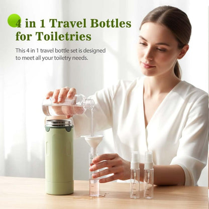 4-in-1 Travel Toiletry Dispenser
