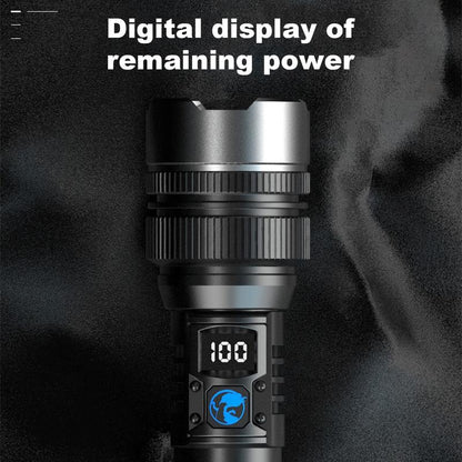 StormBeam Rechargeable Flashlight with Telescoping Zoom